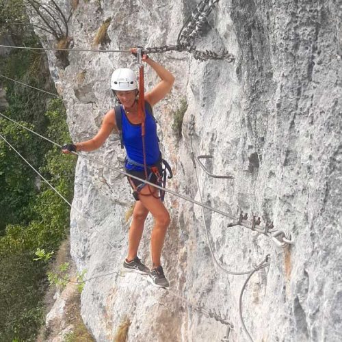 via ferrata la hermida